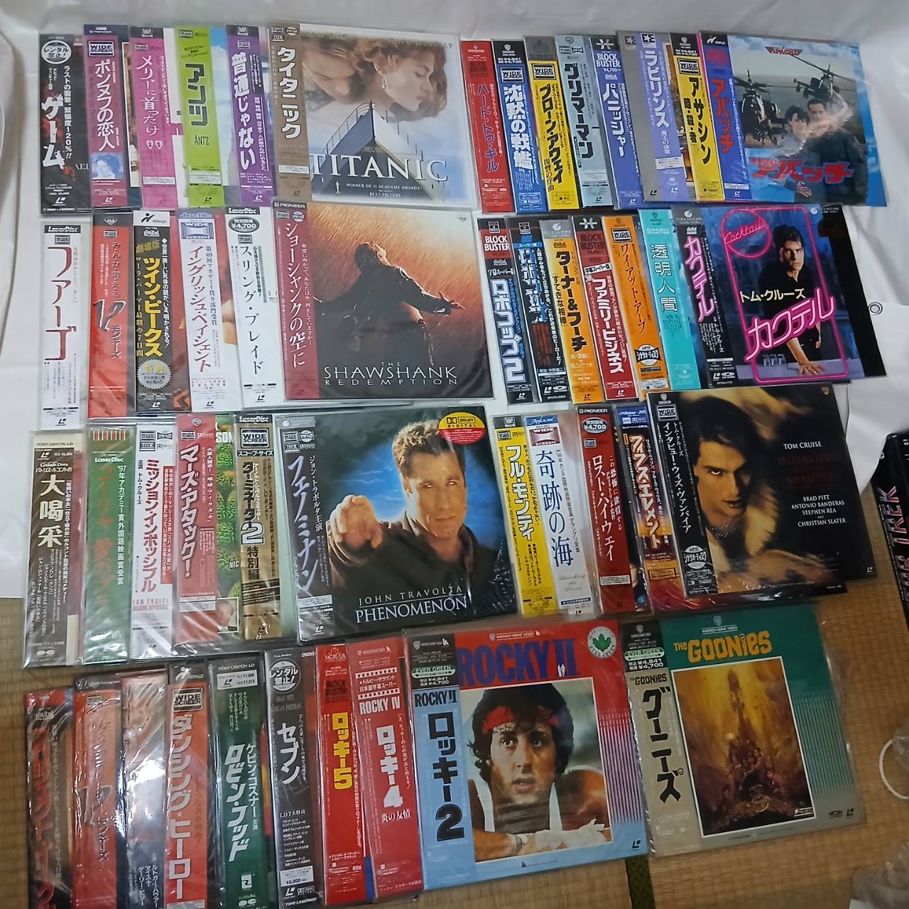 岡山市中区で買い取ったレーザーディスク（LD）コレクション