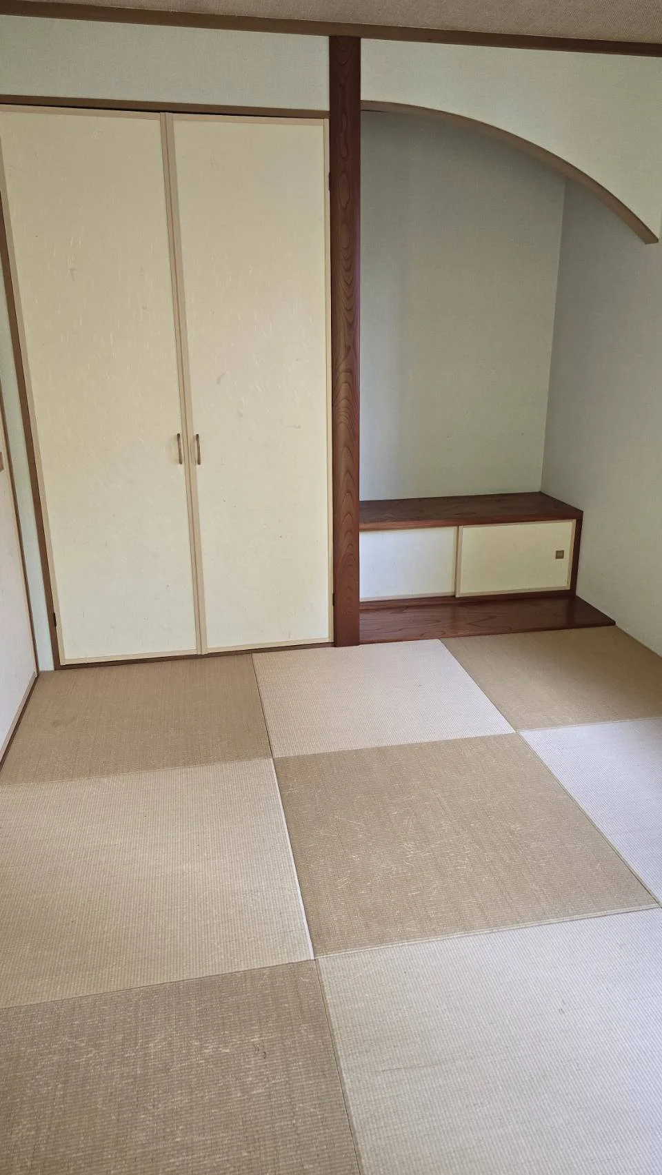 和室の整理後の様子